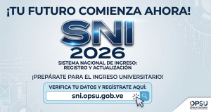 Sistema Nacional de Ingreso a la Educación Universitaria (SNI)