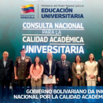 GOBIERNO BOLIVARIANO DA INICIO A LA CONSULTA NACIONAL POR LA CALIDAD ACADÉMICA UNIVERSITARIA