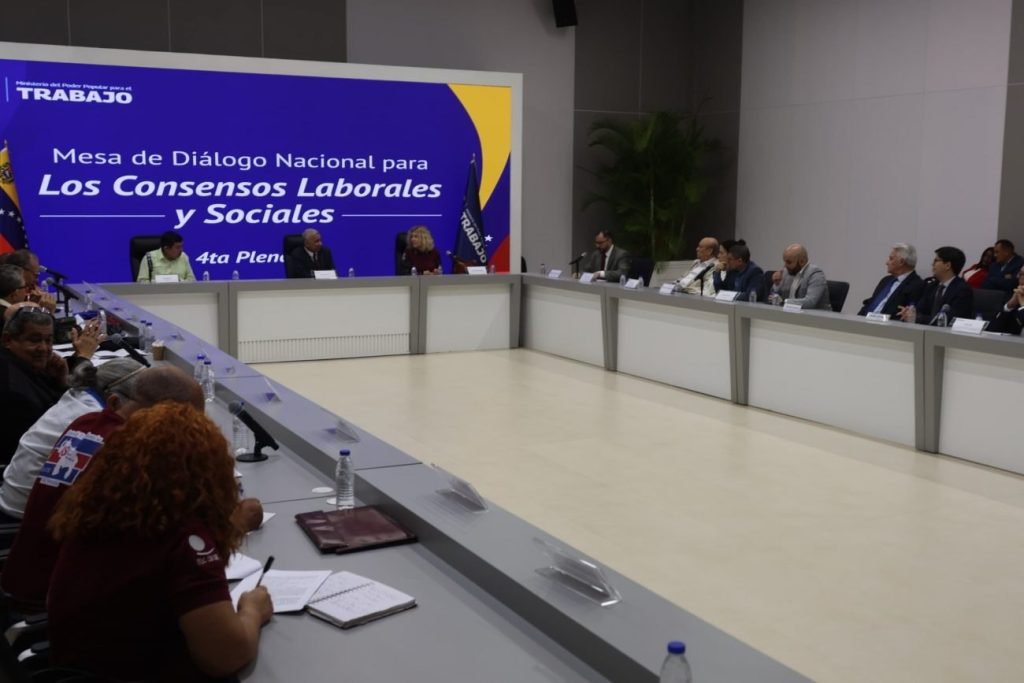 La 4.ª Plenaria de la Mesa Nacional de Diálogo consolida un modelo de formación e intercambio sociolaboral en Venezuela