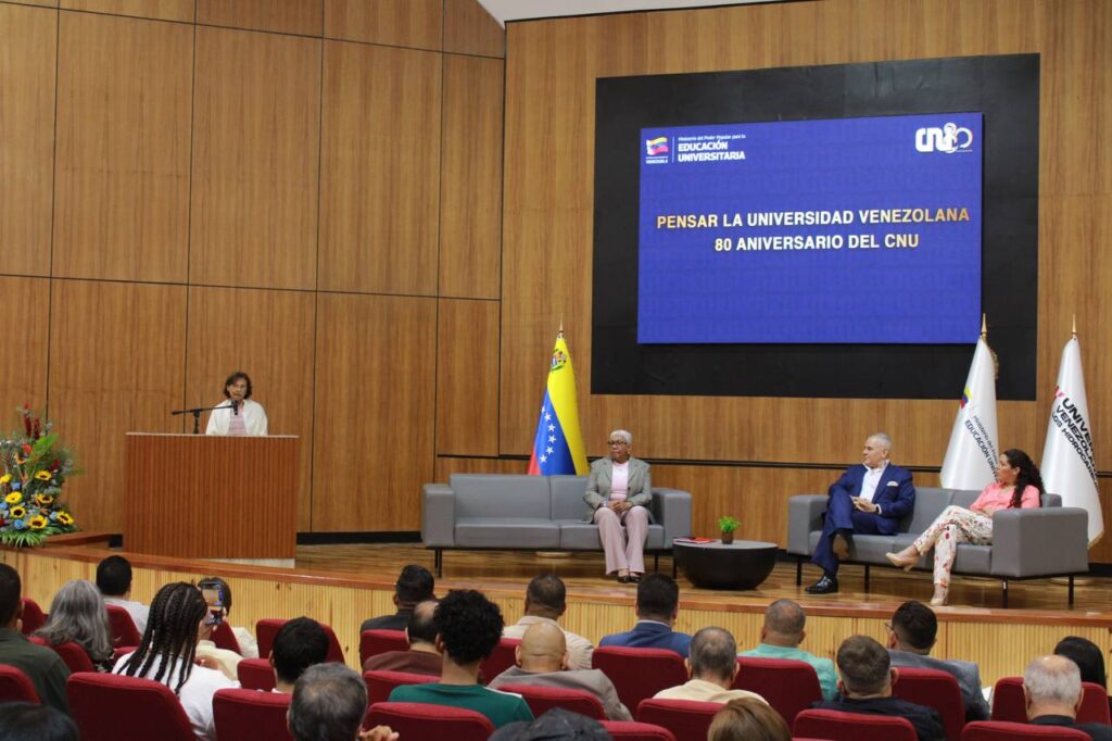 Foro “Pensar la Universidad Venezolana” impulsa la transformación académica y productiva a 80 años del CNU